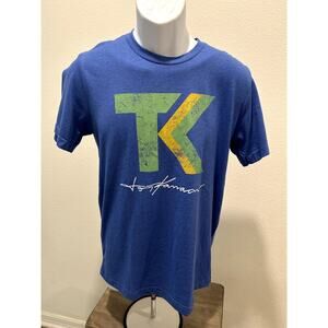 Indianapolis Mens Indy Car T-Shirt-22 Kanaan Logo Royal Heather Medium Tee New